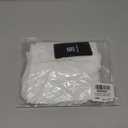 SUUKSESS Women Sexy Mesh Sheer Crop Tank Tops Sleeveless Ruched Going Out Tops (Small, Snow White)