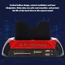Tosuny 2.5"/3.5" HDD All in 1 HDD Hard Drive Docking Station, 2.5" / 3.5" SATA IDE HDD Docking Station, Support All 2.5/3.5" SATA & IDE Hard Disk, Compatible with USB 1.1, USB 2.0 SATA l