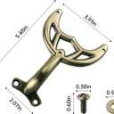 Ceiling Fan Blades Arm, for 42-Inch Fan Blade, Compatible with 7740200 -Antique Brass, -5 Pcs
