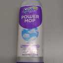 Swiffer PowerMop Multi-Surface Mop Kit for Floor Cleaning, Includes PowerMop, 2 Mopping Pad Refills, 1 Cleaning Solution with Fresh Scent and 2 Batteries (Purple and White)