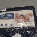 CozyLux Full Size Comforter Sets Navy Blue, 7 Pieces Bed in a Bag, Navy Comforter Full Size, All Season Bedding Sets with Stitch Quilted Comforter, Flat Sheet, Fitted Sheet, Pillowcases