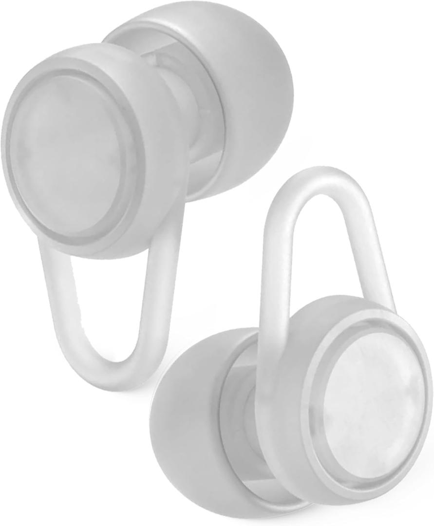 Hears Plus High-Fidelity Ear Plugs  Enhanced Noise Reduction for Loud Events, Focus, Travel & Noise Sensitivity  Certified 25dB SNR Hearing Protection  Reusable, Hypoallergenic Tips + Carry Case