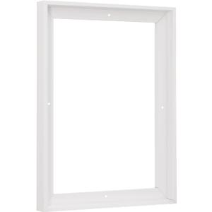 Pixy Canvas Floater Frame 16x20 for 3/4 (0.75) inch Deep Canvas Paintings/Canvas Prints/Wood Canvas Panels/Wall Art/Wall Decor/Home Decor/Artwork (White, 16 x 20 inch, Portrait)