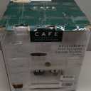 Caf Bellissimo Semi Automatic Espresso Machine + Milk Frother | WiFi Connected, Smart Home Kitchen Essentials | Built-In Bean Grinder, 15-Bar Pump & 95-Ounce Water Reservoir | Matte White