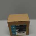 [10 Pack] BESTTEN 2 Gang Mid-Size Screwless Outlet Cover, Midway Decorative Wall Plate, USWP6 Gloss Snow White, Midsize H4.88" x W4.93"