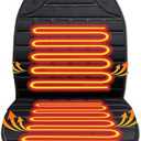 Heated Seat Covers, 2 Fast Heating Models Heated Seat Cushion Black