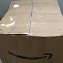 RV Cover 14-16ft, Travel Trailer Heavy Duty Extra-Thick 8 Layers Anti-UV Waterproof Windproof Camper Cover with Tongue Jack Cover, Extra Windproof Ropes, Gutter Covers (Grey - Non-woven)