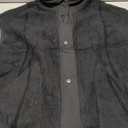 Gozoloma Women's Oversized Fleece Vest Sleeveless Casual Button Down Piecing Fuzzy Sherpa Gilet Jacket with Pockets (Medium, Black)