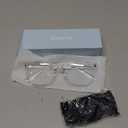 Gaoye Transparent, Clear Blue Light Glasses for Computer & Gaming - Anti UV Ray Lenses, Scratch-Resistant & Comfort Fit (Medium)