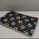 furrybaby Dog Heating Pad (24 x 16 in), Waterproof Pet Heating Pad for Dogs & Cats, Timer or Always-On Mode, Adjustable Temperature, Chew-Resistant, Black