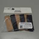 Amazon Essentials Women's Microfiber Underwear (Hipster & Thong, Available in Plus Size), Pack of 6 (Black/Washed Bronze)