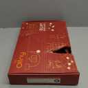 Ollny Christmas Lights Tree 340LED with Topper Star, IP67 Waterproof Remote Control Waterfall Lights with Pole, 16 Modes 3 Timers Dimmable Light Decorations for Outdoor Yard Garden Lawn(Cool White)