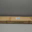 Electric Fireplace Trim Kit for 36" W 21" H Fireplace Electric Inserts, Metal Construction Plates, Black-B09VYBWSQD