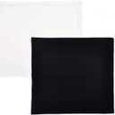 Shirt Extender for Women Plus Size Skirt Extenders Band White and Black 2 Pieces