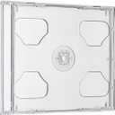 10 STANDARD Clear Double CD Jewel Case