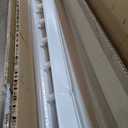 CHICOLOGY Vertical, Door, Shades, Blackout Blinds, Window Shade, for Sliding Doors Oxford White (Vinyl) 78" W X 84" H