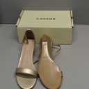 J. Adams Rosie Heeled Sandal – Low Wedge Sandals for Women, Ankle Strap, Dressy Wedding Wedges, Strappy Wedge Shoes, Short Heel Sandals for Bridal, Casual & Formal Wear 10