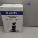 DAOFEL 64MM Flat Burr Coffee Grinder Electric,100 Adjustable Grind Settings