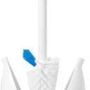 OXO Good Grips Toilet Brush, White, 5"L x 5"W x 18.5"H