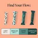 Cora Organic Cotton Tampons (36 Regular Tampons)