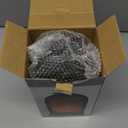 Fireplace Lanterns Decorative,Portable Vintage Electric Fake Fireplace Light with LED Realistic Flame Effect USB Rechargeable Battery Powered Small Fire Lamp Indoor Outdoor Christmas Decor (Black)