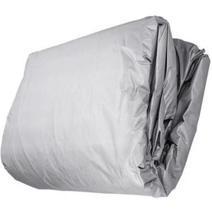 Heavy-Duty Boat Cover Cotton Boats Cover with Storage Bag Straps for V-Hull Tri-Hull Fishing Pro-Style Bass Runabout Boats Fits Boats Length 14-16ft Beam Width up to 90 Gray