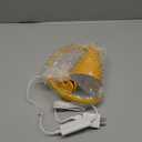 BOHON Clip on Light, 10W 38 LED Desk Lamp with Clamp, 5 Color 10 Brightness Auto Off Timer, Flexible Neck Clip Lamp, Desk Lights for Office Home Bed Bedside Reading, Bright Yellow