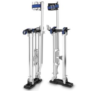 FAHKNS Drywall Stilts, 24"-40" Stilts for Adults Adjustable Aluminum Stilt for Sheetrock Drop Ceiling Painting Painter or Cleaning