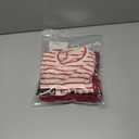 grehava Toddler Girls 2T Spring Dress with Easy-to-Wear Striped Long Sleeve Top Comfortable & Convenient for Busy Parents Burgundy 24M