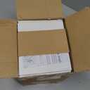 Amerdeco 3 Pack Matte Black Passage Door Handles,Heavy Duty Non-Locking Door Lever for Hall, Closet,Office Area, Shopping Malls AM0016