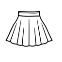 Women’s Yellow Tulle Skirt – Size L, Layered Ballet Style Party Skirt with Elastic Waist