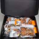 FUNWHOLE Hunting-Cabin Lighting Building-Bricks Set - Retro Wooden Cabin LED Light Construction Building Model Set 2036 Pcs for Adults and Teen