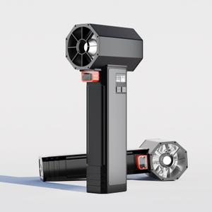 Car Dryer Air Blower & Oversize Turbo Dryer for Cars | 750W 3.6LB Thrust Cordless | 64mm Turbo Fan for Wheels, Snow, Golf | Handheld Leaf Blower (Deep Black)