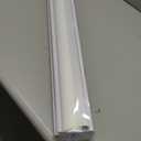 JIANGPIN TEXTILE Zebra Roller Shades, Dual Layer Roll Up Blind for Living Room, Semi Sheer Shades Window Privacy Light Control for Day and Night, (Maximum Height 72inch, White Color, Width 34 inch)