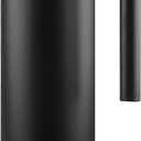 Stainless Steel Water Pitcher Black Metal Pitcher with Ice Guard Cold Drinking Carafe Jug for Juice, Beer, Milk, Ice Tea or Other Beverage by MUGLIO (70oz)