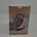 Sunany Travel Pillow, Inflatable Neck Pillow Used for Airplanes/ Cars/ Buses/ Trains/ Office Napping with Eye Mask/ Earplugs (Gray)