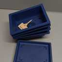 4 Pack Large Plastic Bonsai Pots, 11.5 Inch Rectangular Built in Mesh Bonsai Training Pots with Trays, Plant Flower Tree Growing Bonsai Planter for Garden Supplies, Yard, Office, Room, Balcony