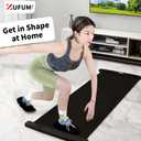 Slide Board(71"L x 20"W),Balance Workout Sliders with End Stops,Exercise Slide Board With 1 Mesh Carrying Bag,2 Sets of Shoes Booties for Beginners and Pros