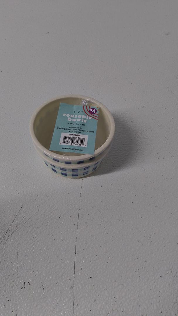 Reusable Bowls 4 Inch 2 ct 6 Pack Reusable Bowls 4 Inch 2 ct 6 Pack