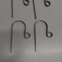 Christmas Stocking Holders for Mantle Set of 4, Lightweight Adjustable Christmas Stocking Holder Hooks Metal Fireplace Hanger for Christmas Party Decoration, Non-Slip Mantle Stocking Hooks(Red Bronze)