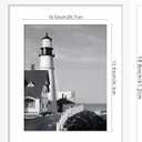 Picrit 15x19 Picture Frame 3 Pack, White Poster Frame, Display Poster 11 x 14 with Mat or 15 x 19 without Mat for Horizontal or Vertical Wall Mounting