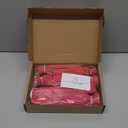 6 pcs 3D Paper Flower Decoration for Party, Wedding Decoration, Background Wall, Nursery Room Decoration, Bridal Shower, Baby Shower (Red,Set/6)