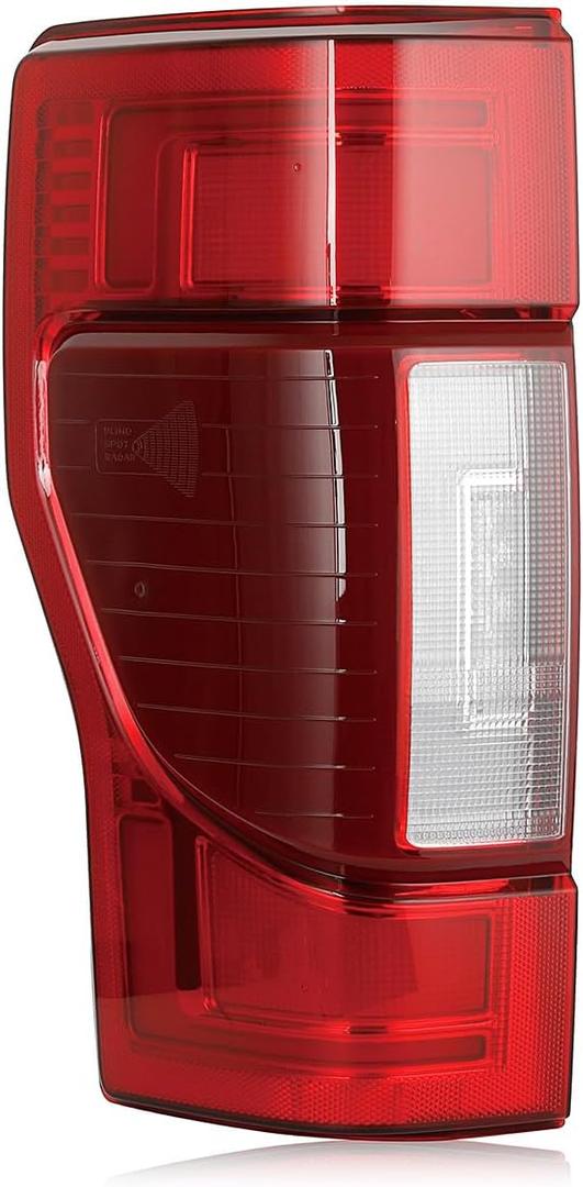 LED Tail Lights w/Blind Spot Module NOT Included Compatible with 2020 2021 2022 Ford F250 F350 F450 Super Duty TailLight Rear Brake Lamp Signal Assembly Left Driver Side FO2800282 LH 20-22