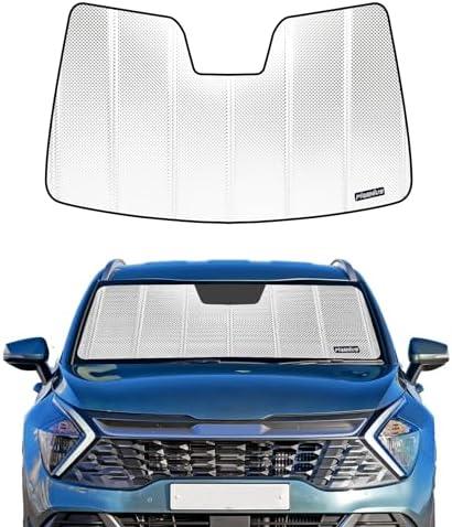 Pigenius Windshield Sun Shade for 2023-2025 Kia Sportage. Front Window Sunshade with Storage Bag