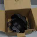 Pre-Seasoned Cast Iron Smoker & Garlic Roaster, Heavy Duty with Lid & Smoker Box for Wood Chips, Outdoor Smokers Cooker