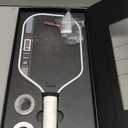 JOOLA Pro IV Pickleball Paddles Raw Carbon Fiber Surface Tech Flex Power Propulsion Core Wide or Elongated UPA-A and USAP Approved, 16mm