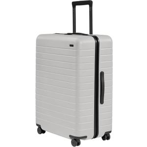 Away Large Checked Luggage, 29 Inch Hardside Suitcase with Spinner Wheels, Lightweight & Durable, TSA Lock, Cloud Gray