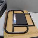 Bed Side Rail for Adjustable Bed, Screw Into Wooden Board Only, 17 inch Height for Mattress Less Than 10 Inches, 1 pc