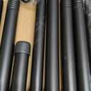 Corner Shower Caddy Tension Pole: 4tier adjustable Rustproof Bathroom Organizer Shelves - Bathtub shampoo rack 43.5-120 inch