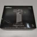 Compressed Air Duster, 210000RPM Mini Electric Air Duster Equipped with Continuously Variable Speed, Cordless Turbo Blower for Keyboard, PC, Car, Home, Outdoor (Black)